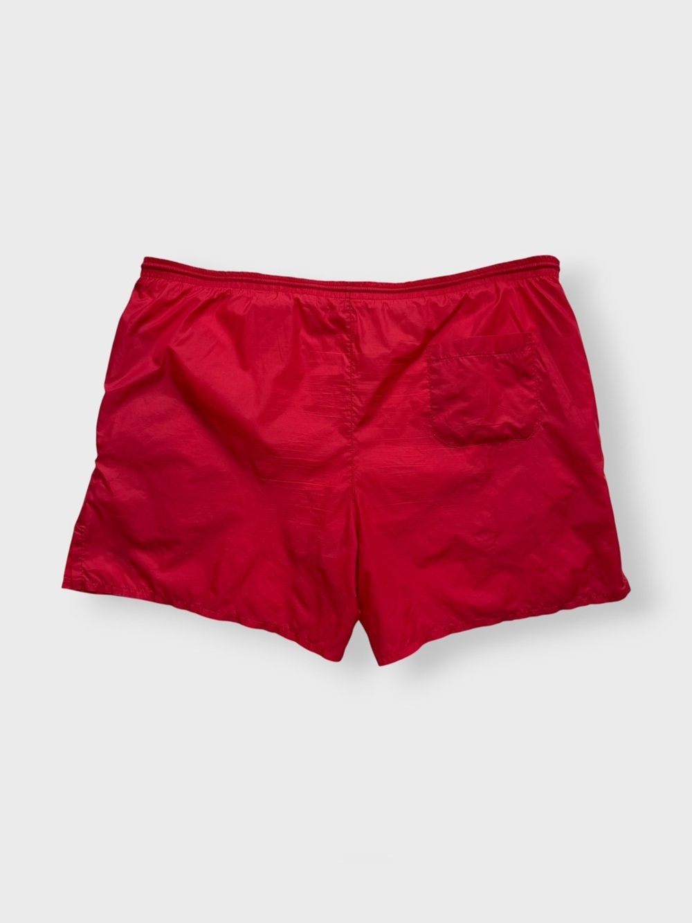 Vintage 90s Nike Lined Shorts, Soccer Gym Workout Track Nylon Drawstring Pockets - Picture 2 of 9